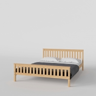 Škandinavská postel dřevěná SVEG SCANDI - 1