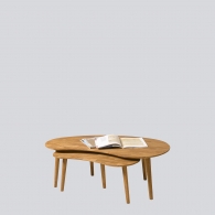 Dubový kávový stolek CLASSY - 1