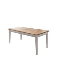 Stôl ALICE s dubovou doskou, nerozkladací - 22485