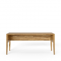 Široký dubový psací stůl - 2