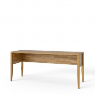 Široký dubový písací stôl - 24401