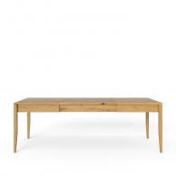 Masívny dubový rozkladací stôl - 26424