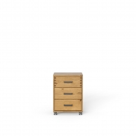 Skříňka se zásuvkami na kolečkách pod psací stůl - 2