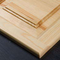 Dřevěná vitrína BASIC se skříňkou - 2