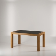 Dubový stůl s kamennou deskou - 1
