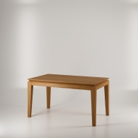 Dubový stôl s profilovanými nohami - 9040