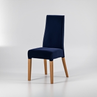 Drevená čalúnená stolička - 9251